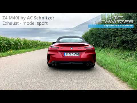 AC Schnitzer - BMW Z4 M40i Sound Check; Sport Mode