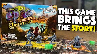 Tiny Epic Dungeons Adventures - It Adds a Healthy Dose of Story!