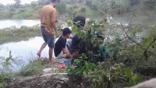 Kenangan di danau timbul yang kocak