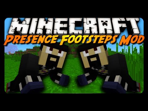 Minecraft Mod Review: PRESENCE FOOTSTEPS! (Major Sound Enhancements)