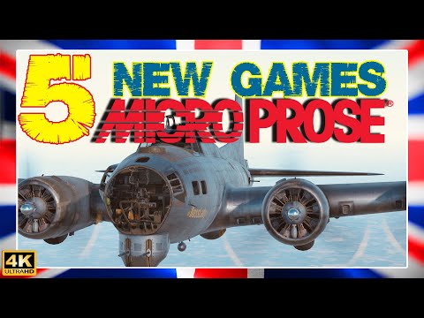 MicroProse 5 New Games Announced