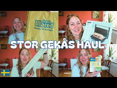 Miniatyrbild: GEKÅS HAUL | KÖPER SAKER TILL MITT NYA HEM – Ullared haul på YouTube