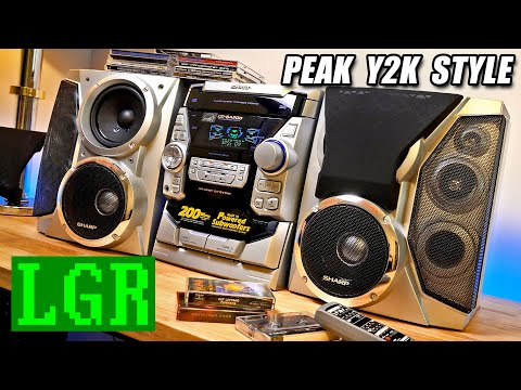 Unboxing a NEW 25-Year-Old Stereo! Sharp CD-BA200 from 2000