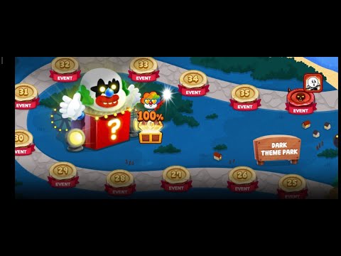 [LINE Rangers] Clear Main Stage 25-36 (Boss) Dark Theme Park