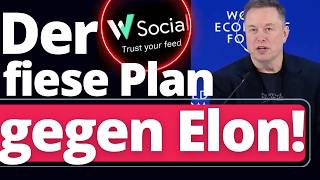 Paukenschlag auf DAVOS Gipfel: So wollen sie Elon ausschalten!