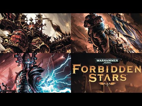 Forbidden Stars TTS 3 Player Game 25.02.2023 (Ultramarines, Eldar, Chaos)