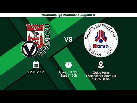 mJB - SG NARVA Berlin II | Verbandsliga  | Saison 22/23 | So. 02.10.2022, 11:30 Uhr