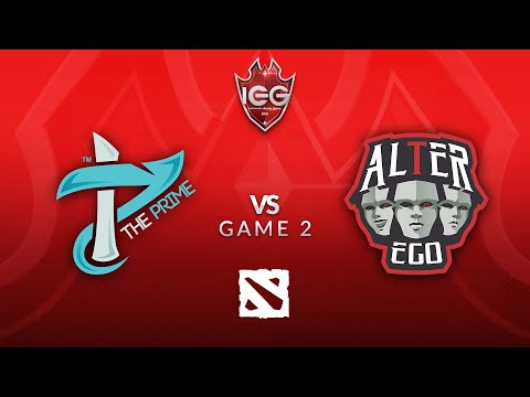 DoTA 2 - Alter Ego vs The Prime (BO3 - Game 2) | Open Qualifier 1 | IEG 2018