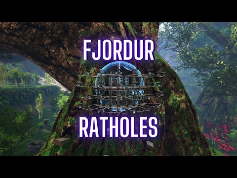 Top 3 Best FJORDUR Ratholes W/ Full Base Designs - ARK