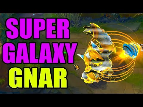 SUPER GALAXY GNAR SKIN SPOTLIGHT FINAL RELEASE - League of Legends