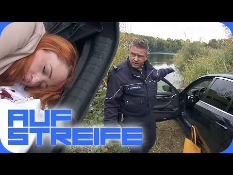Tod im Kofferraum: Polizisten verhindern das Drama in letzter Sekunde | 1/2 | Auf Streife | SAT.1