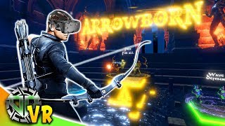 ArrowBorn VR : MEDIEVAL MULTIPLAYER ARCHERY SIMULAOTR : VR HTC Vive Gameplay