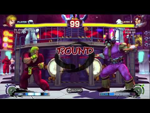 its showtime [Ken] vs yokuboo [T.Hawk] SSF4 Japanese Online Ranked Matches - TRUE-HD