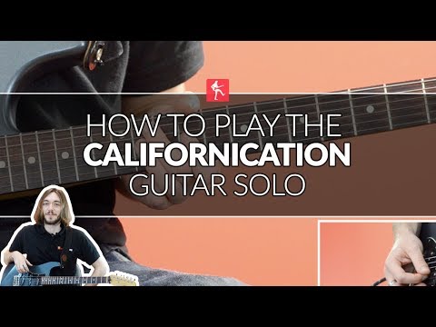 How to Play the Solo from Californication by Red Hot Chilli Peppers - Beginners Guitar Lesson