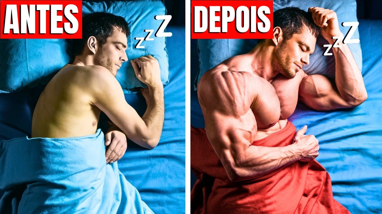 10 Coisas SIMPLES para Construir Musculos enquanto dorme | CORPO HIPERTROFIADO