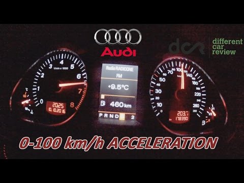 Audi A6 Allroad Quattro 4.2 FSI V8, 0-100 km/h Acceleration, Beschleunigung
