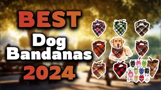 Top Best Dog Bandanas in 2024 & Buying Guide - Must Watch Be