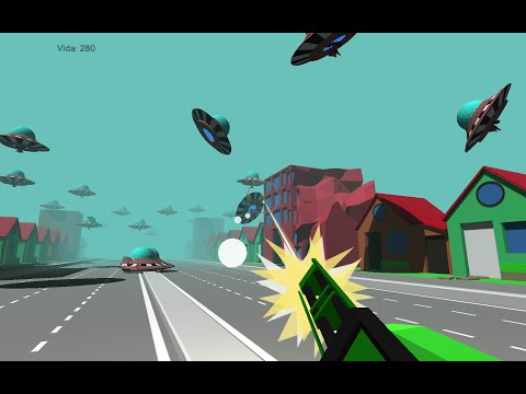 Tanks vs UFOs indev footage