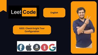 YouTube video 'Check Knight Tour Configuration | #6322  || Leetcode | Weekly contest 337 || English'
