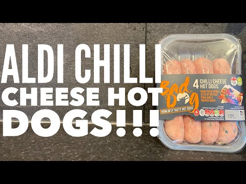 Aldi Bad Dog Chilli Cheese Hot Dogs Review