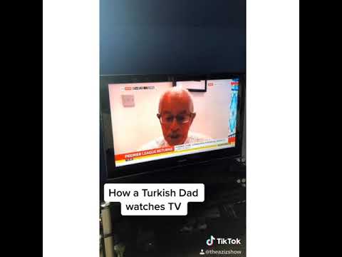 How a Turkish Dad watches TV. #theazizshow. Turkish comedy. Cypriot comedy