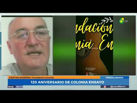 N6 | Cristian Kemerer (Presidente Comunal) - 120º Aniversario de Colonia Ensayo