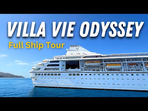 Thumbnail for Villa Vie Odyssey Full Tour & Review 2025 (World’s Largest Cruise Ship with Middle-Class Residents)