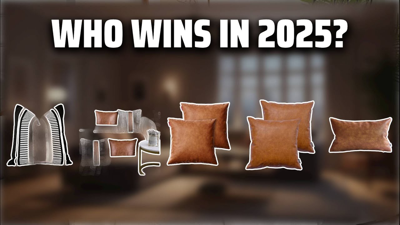 The Top 5 Best Faux Leather Pillow in 2025 - Must Watch Before Buying!