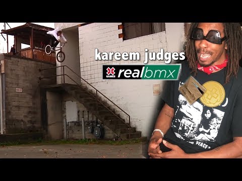 kareem judges x games real bmx