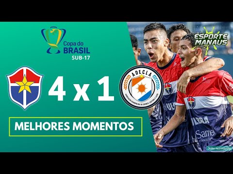 FAST CLUBE 4 X 1 DIANAPOLINA-TO | HIGHLIGHTS | FIRST PHASE OF THE 2023 BRAZIL CUP U-17