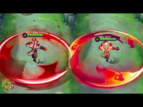 Exorcist Yu Zhong VS Blood Serpent Collector Skin MLBB Comparison