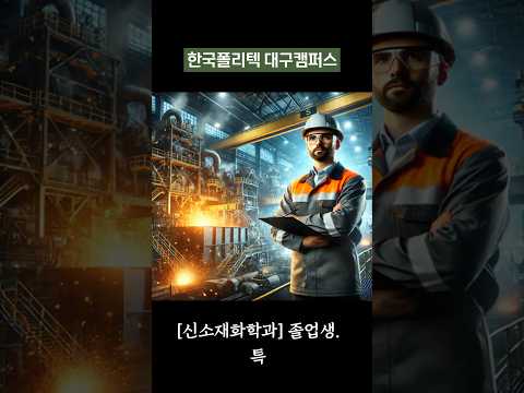 신소재화학 졸업생 특징!