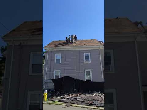 Delarosa Roofing- Removing A Chimney In Salem, Ma #roofs #chimneyremoval #roofingcontractor
