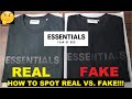 HOW TO SPOT A REAL VS. FAKE FOG ESSENTIALS TEE!!!!