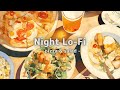 Night Lo Fi Pizza Salat Arbeits Und Lernmusik 1 Stunde Hintergrundmusik Zum Hören SCENE