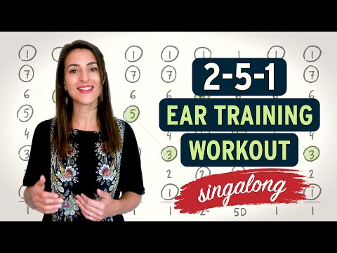 2-5-1 Ear Training Workout - Sing along with me