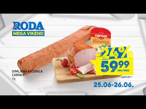 Roda MEGA vikend 25. - 26.06.2016.
