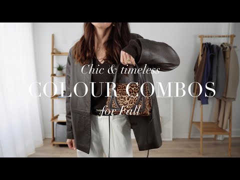 SORRY BLACK! These are the neutral colours I’m wearing this Fall. The best stylish COLOUR COMBOS.