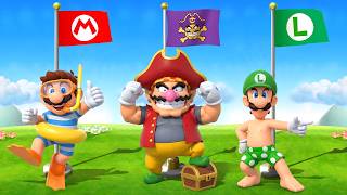 【マリオパーティ9】マリオ VS ルイージ VS ワリオ！究極のミニゲーム対決