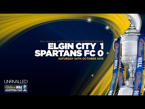 Elgin City 1-0 Spartans FC | William Hill Scottish Cup 2015/16 - Second Round