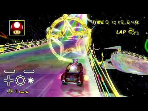 [MKWii Former WR]Rainbow Road 2:24.994 JPN⭐︎K@EDE Former World Record
