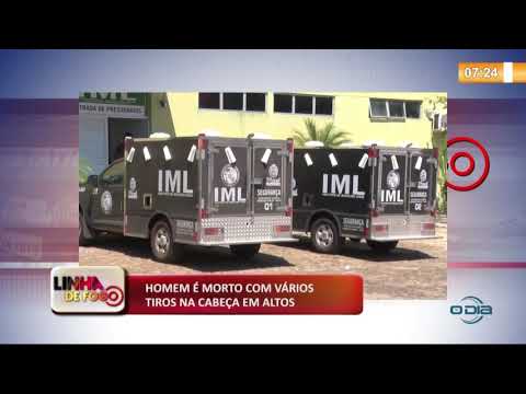 LINHA DE FOGO (11 11) HOMEM É MORTO COM VíRIOS TIROS NA CABEÇA EM ALTOS