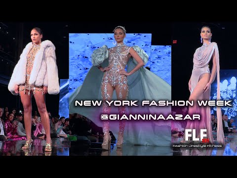 NYFW | GIANNINA AZAR | ART HEARTS FASHION | NEW YORK FASHION WEEK | 4K