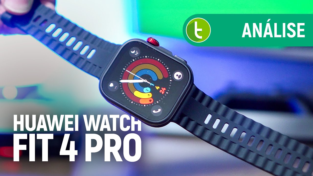 Miniatura da avaliação em vídeo de Smartwatch HUAWEI WATCH FIT 4 Pro Azul