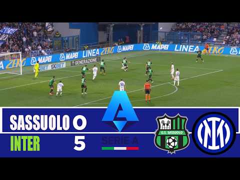 SASSUOLO vs INTER 0-5 | 2026 Serie A | Match Highlights