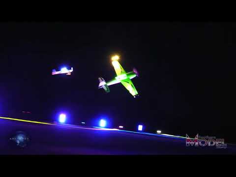 Night Flying RC Plane Team Renegade Southern Model Show 2019
