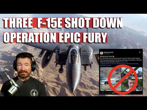 Three U.S. F-15E Strike Eagles Shot Down in OPERATION EPIC FURY (And No, It Wasn't Me)