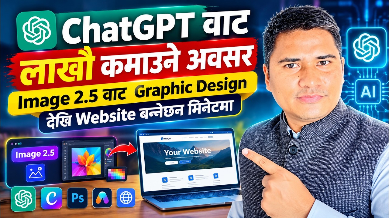 Create Graphics & Websites in Minutes Using ChatGPT + Image 2.5