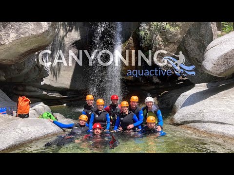 Canyoning Switzerland with Aquactive 2021