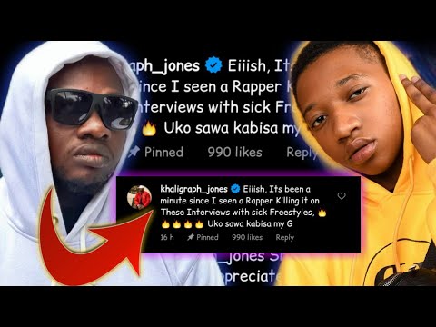 khaligraph Jones praises Trio mio for this freestyle + Working on a New Song